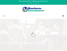 Tablet Screenshot of manchesterexterminators.co.uk